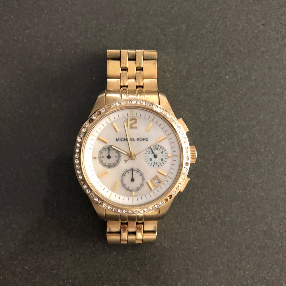 Michael Kors Gold Watch - Picture 3 of 5